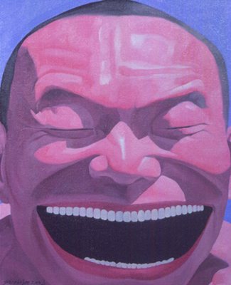 Yue Minjun Head Portrait-3